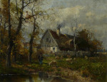 Vóór restauratie, Boerenleven in Beieren, Karl Adam Heinisch